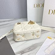 Dior The Lady 95.22 White Bag Size 20x13x8 cm - 5