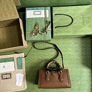 Gucci Diana Small Shoulder Bag Brown Size 27x15.5x11 cm - 5