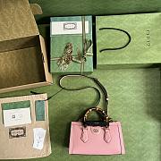 Gucci Diana Small Shoulder Bag Pink Size 27x15.5x11 cm - 5