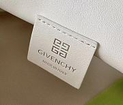 Givenchy Small Kenny Bag In Smooth Leather White Size 32x22x17 cm - 5