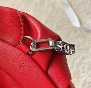 Givenchy Small Kenny Bag In Smooth Leather Red Size 32x22x17 cm - 3