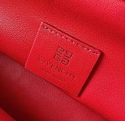 Givenchy Small Kenny Bag In Smooth Leather Red Size 32x22x17 cm - 2