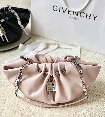 Givenchy Small Kenny Bag In Smooth Leather Light Pink Size 32x22x17 cm