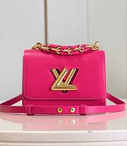 Louis Vuitton Twist PM Rose Miami Pink M21719 Size 19x15x9 cm - 1