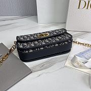 30 Montaigne Avenue Bag Blue Dior Oblique Jacquard Size 22.5x12.5x6.5 cm - 2