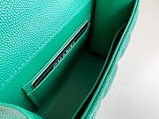 Chanel Clutch With Chain AP3237 Green Size 11.5×14.5×5.5 cm - 3