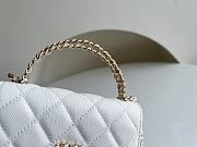 Chanel Clutch With Chain AP3237 White Size 11.5×14.5×5.5 cm - 2