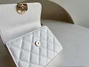 Chanel Clutch With Chain AP3237 White Size 11.5×14.5×5.5 cm - 5