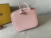 Fendi Mon Tresor Pink FF Canvas Mini Bag Size Size 12x18x10 cm - 2