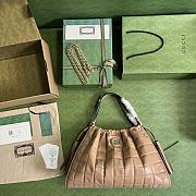Gucci Deco Medium Tote Bag Rose Beige Size 43x28x8 cm - 2