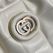 Gucci Deco Medium Tote Bag White Size 43x28x8 cm - 4
