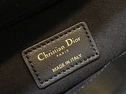 Dior Medium Lady D-Joy Bag Black Cannage Lambskin Size 26x13.5x5 cm - 2