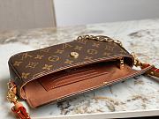Louis Vuitton Wallet On Chain Ivy M81911 Size 23.5x12x4.3 cm - 5