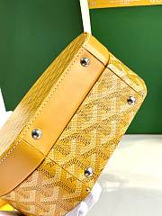 Goyard The Alto Hatbox Trunk Bag Yellow Size 16.5x7x18 cm - 2