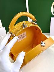 Goyard The Alto Hatbox Trunk Bag Yellow Size 16.5x7x18 cm - 3