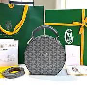 Goyard The Alto Hatbox Trunk Bag Gray Size 16.5x7x18 cm - 1