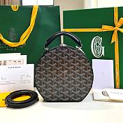 Goyard The Alto Hatbox Trunk Bag Black Size 16.5x7x18 cm - 1