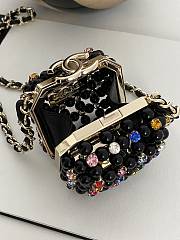 Chanel Mini Evening Bag Black & Multicolor AS3769 - 5