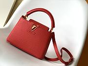 Louis Vuitton Capucines Mini Scarlet M56845 21x14x8 cm - 1