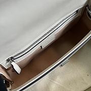 Gucci Petite GG Mini Shoulder Bag White Size 21x10x5 cm - 5