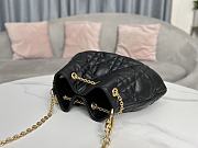 Medium Dior Ammi Bag Black Supple Macrocannage Lambskin Size 31x18x13 cm - 4