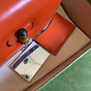 Gucci Bamboo 1947 Small Top Handle Bag Orange 21x15x7 cm - 4