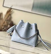 Louis Vuitton Bella Bag M21582 Bleu Horizon Size 19x22x14 cm - 1