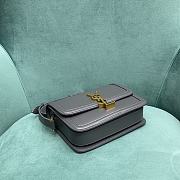 YSL Solferino Small In Box Saint Laurent Leather Storm Size 19×13×5 cm - 3
