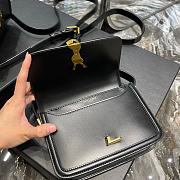YSL Solferino Small In Box Saint Laurent Leather Black Size 19×13×5 cm - 4
