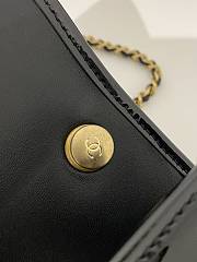 Chanel Mini Flap Bag With Top Handle AS4025 Size 18 × 20 × 8 cm - 2