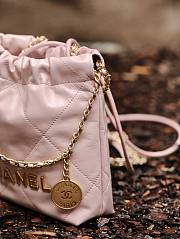Chanel 22 Mini Handbag Light Pink AS3980 20×19×6 cm - 5
