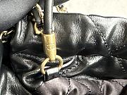 Chanel 22 Mini Handbag Shiny Black AS3980 Size 20×19×6 Cm - 3