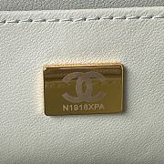 Chanel Small Vanity Case Light Blue Size 12.5×15×8 cm - 5