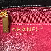 Chanel Small Flap Bag AS4012 Black Size 12×21×7 cm - 4