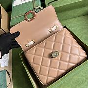 Gucci Deco Small Shoulder Bag Rose Beige Size 25x19.5x8 cm - 4