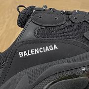 Balenciaga Women's Triple S Sneaker In Black - 4