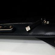 Medium Dior Key Bag Black Box Calfskin Size 30x16.5x13 cm - 3