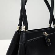 Medium Dior Key Bag Black Box Calfskin Size 30x16.5x13 cm - 4