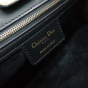 Medium Dior Key Bag Black Box Calfskin Size 30x16.5x13 cm - 5
