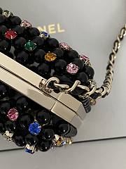 Chanel Evening Bag AS3771 Black & Multicolor Size 11×17×7 cm - 3