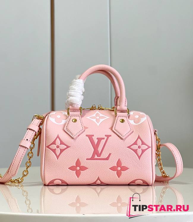 Louis Vuitton Speedy Bandoulière 20 M46518 Rose Pink Size 20.5x13.5x12 cm - 1