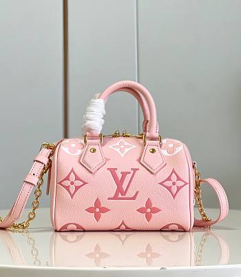 Louis Vuitton Speedy Bandoulière 20 M46518 Rose Pink Size 20.5x13.5x12 cm
