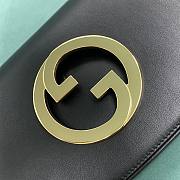 Gucci Blondie Shoulder Bag Black Leather Size 28x16x4 cm - 3