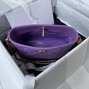 Chanel Small Hobo Bag Purple AS3223 Size 16x19x8 cm - 2