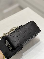 Chanel Mini Flap Bag AS1786 Black Size 13×18×7 cm - 3