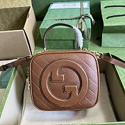 Gucci Blondie Top Handle Bag Brown Size 17x15x9 cm - 1