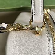 Gucci Blondie Top Handle Bag White Size 17x15x9 cm - 4