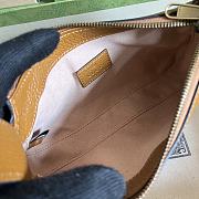 Gucci Aphrodite Mini Shoulder Bag Brown Leather Size 21x12x4 cm - 3