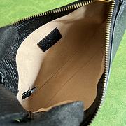 Gucci Aphrodite Mini Shoulder Bag Black Leather Size 21x12x4 cm - 5