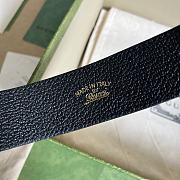 Gucci Aphrodite Mini Shoulder Bag Black Leather Size 21x12x4 cm - 4